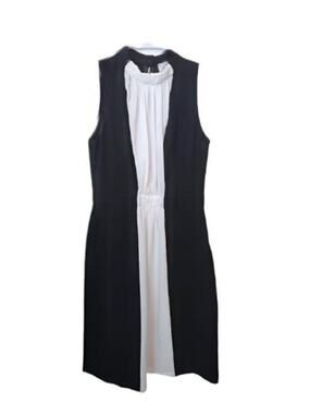A.L.C. colorblock drop waist dress 4 EUC